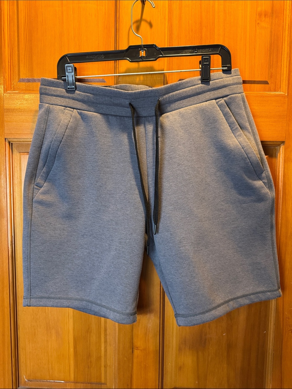 32 Degrees Men's Gray Athletic Knit Drawstring Shorts Size Medium